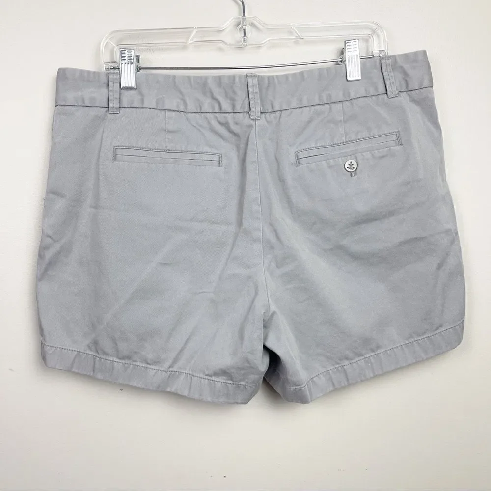 J. Crew Chino Classic Twill Grey Shorts